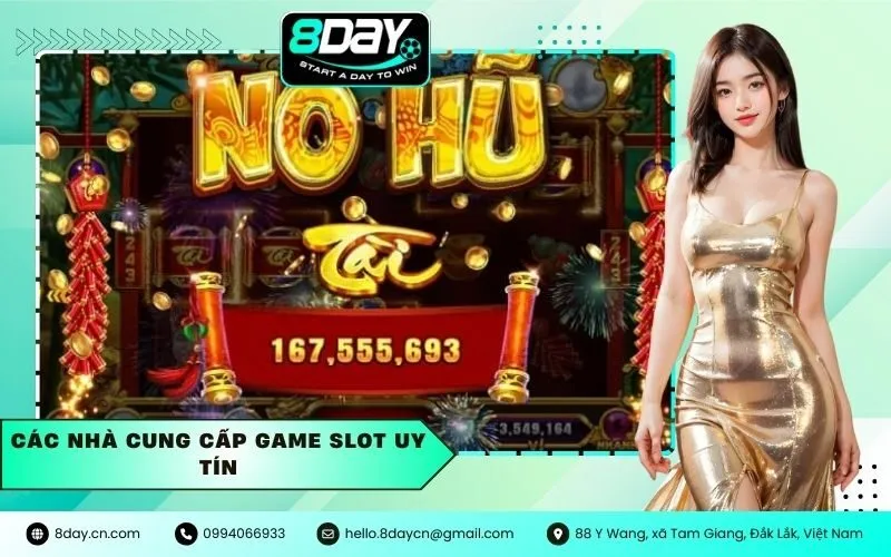 Các Nhà Cung Cấp Game Slot Uy Tín