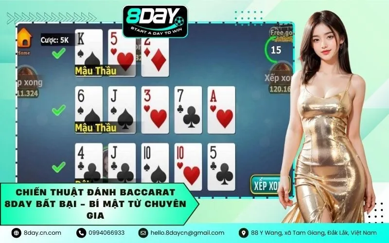 Chiến Thuật Đánh Baccarat 8Day Bất Bại - Bí Mật Từ Chuyên Gia