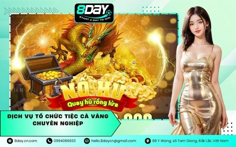 Dịch Vụ Tổ Chức Tiệc Cá Vàng Chuyên Nghiệp
