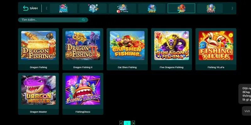 game bắn cá được yêu thích