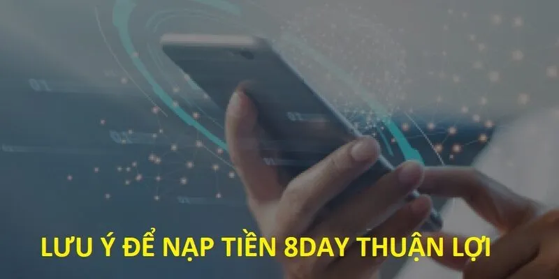 lưu ý vàng để nạp tiền