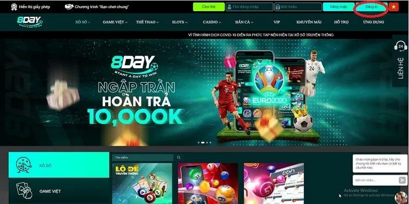 tham gia chơi game nổ hũ