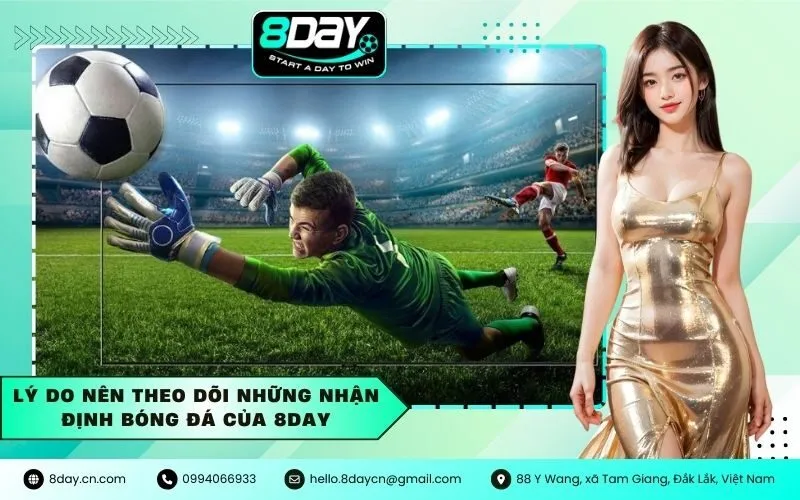 Lý do nên theo dõi những nhận định bóng đá của 8Day