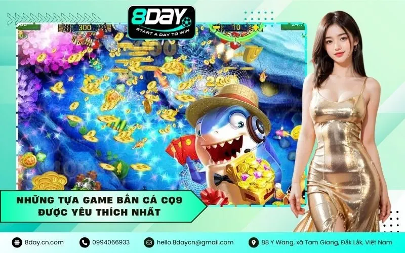 Những tựa game bắn cá CQ9 được yêu thích nhất
