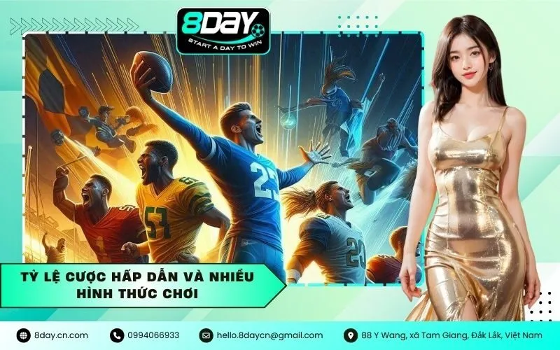 Tỷ lệ cược hấp dẫn và nhiều hình thức chơi